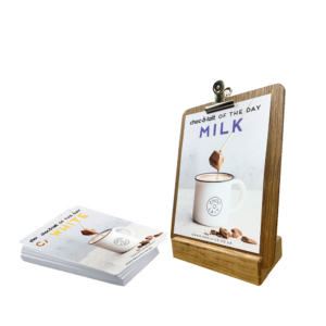 choc-o-lait of the day clipboard