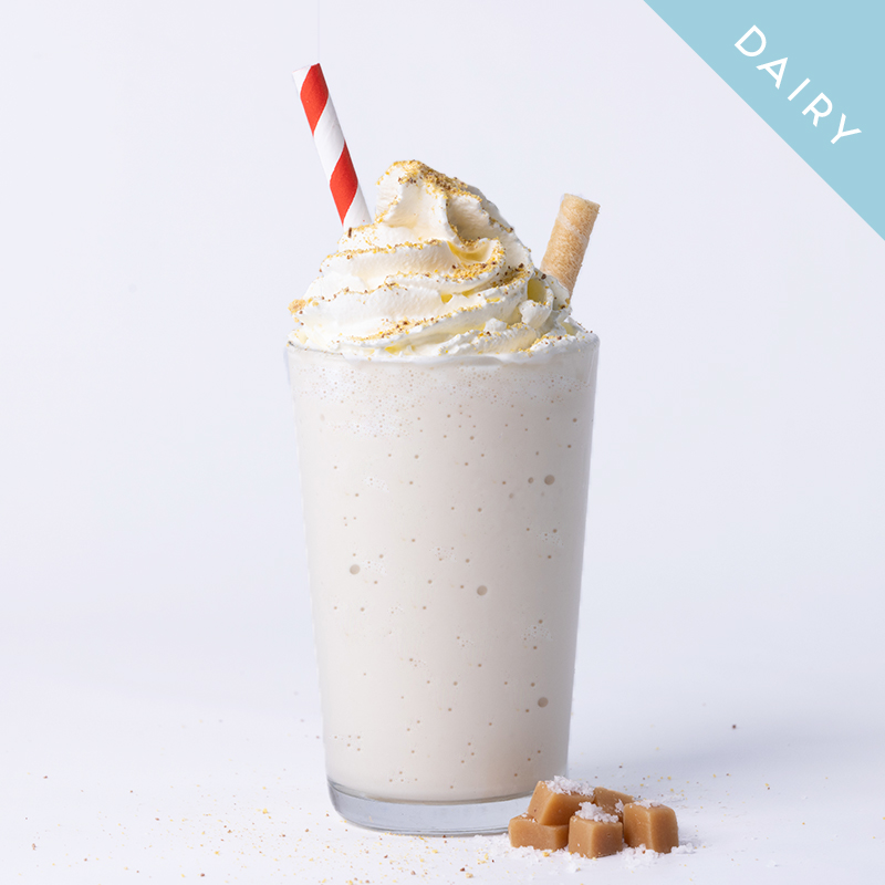 SALTED CARAMEL Milkshake Cheeky Moo Shakes Exclusive to Projuice
