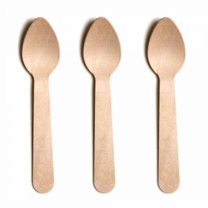 small wooden spoons