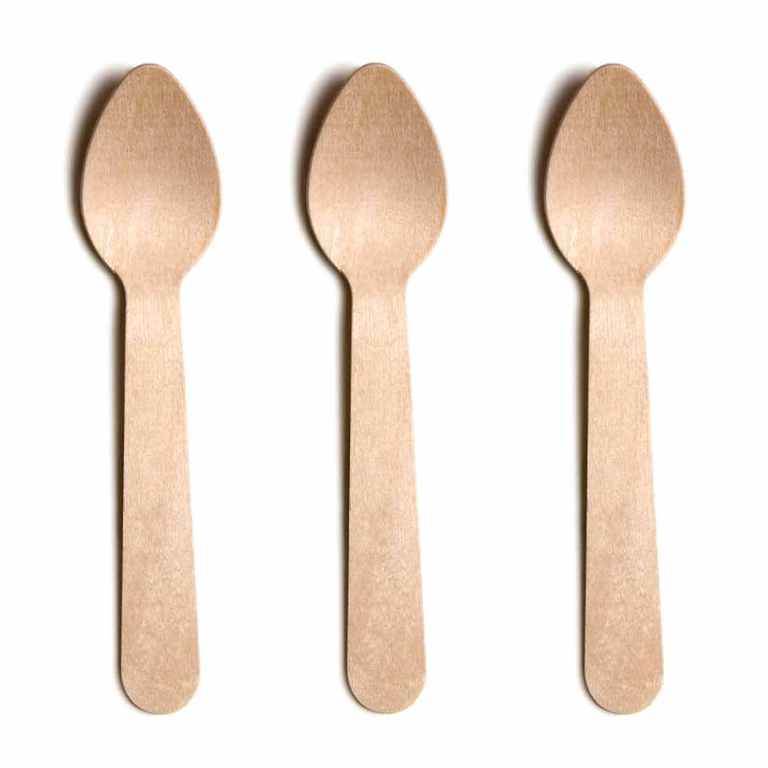 small wooden spoons