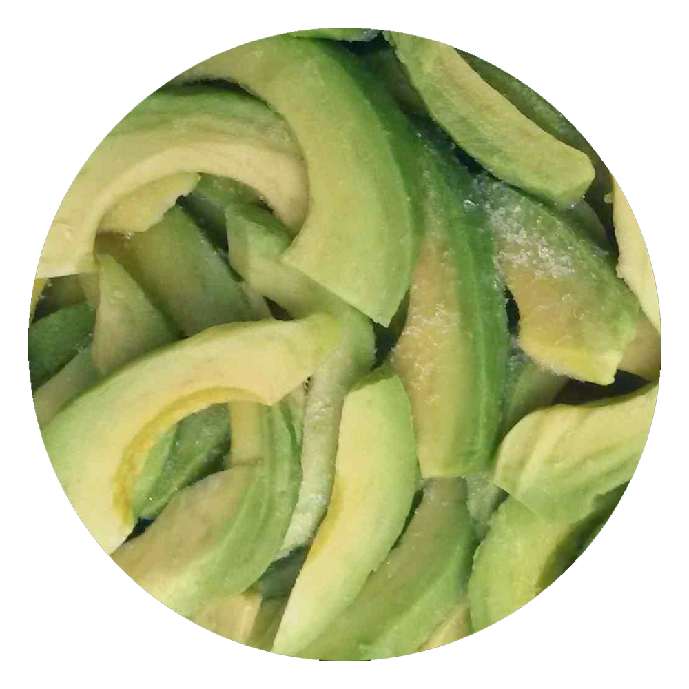 Avocado Slices (5kg) Frozen Projuice Offer a Wide Range of Frozen Fruit