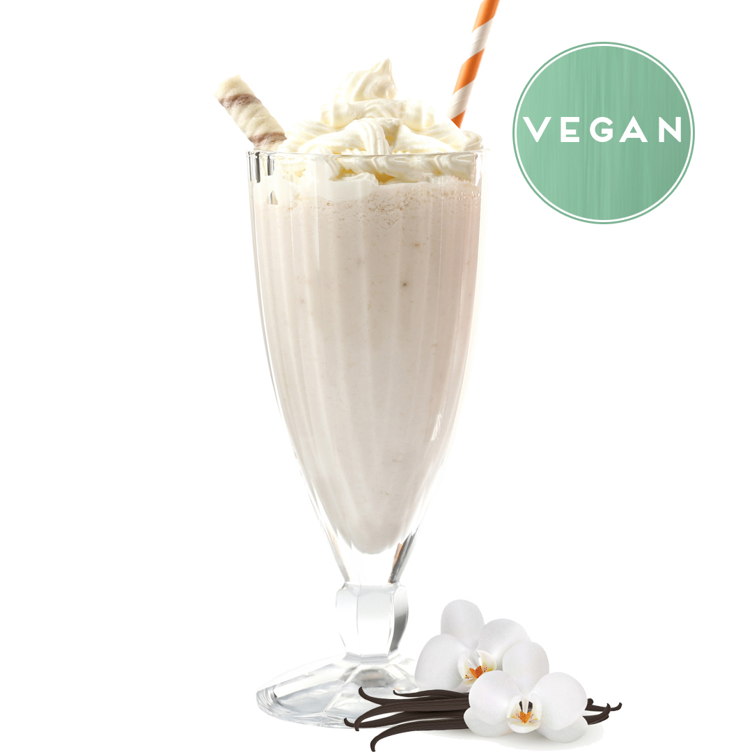 Vegan Vanilla Milkshake Three Plant Based Flavours