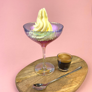 Affogato Ice Cream Serving Idea