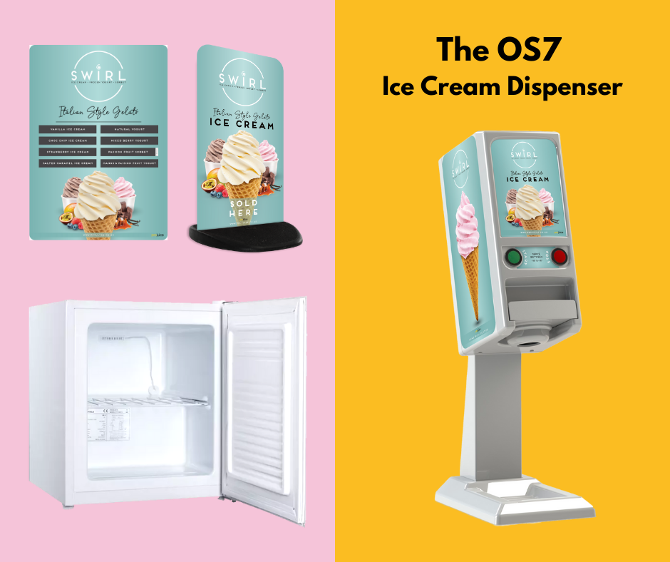 OS7 Ice Cream Dispenser Machine