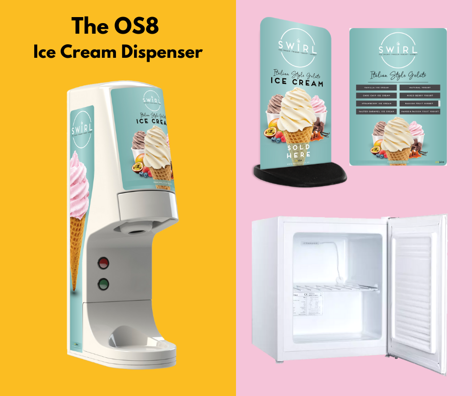OS8 Ice Cream Dispenser Machine
