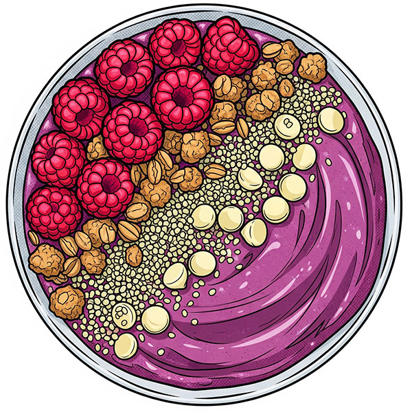 Bursting Berries Smoothie Bowl