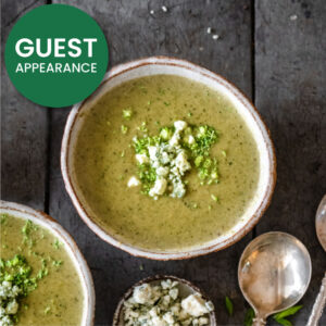 Broccoli Stilton And Pea Soup