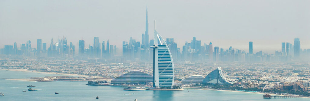 Dubai Skyline from above